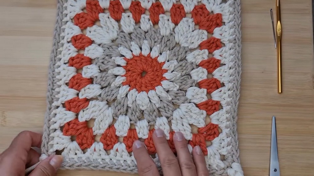 Crochet Boho Style Placemat Pattern 6