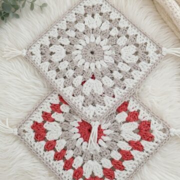 Crochet Boho Style Placemat Pattern 7