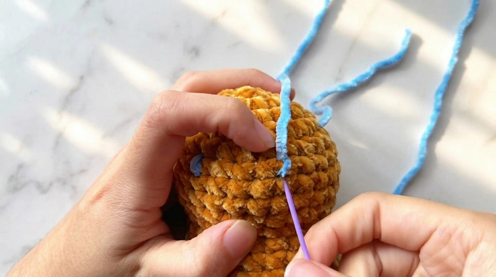 Crochet Bread Baby Amigurumi Pattern 5