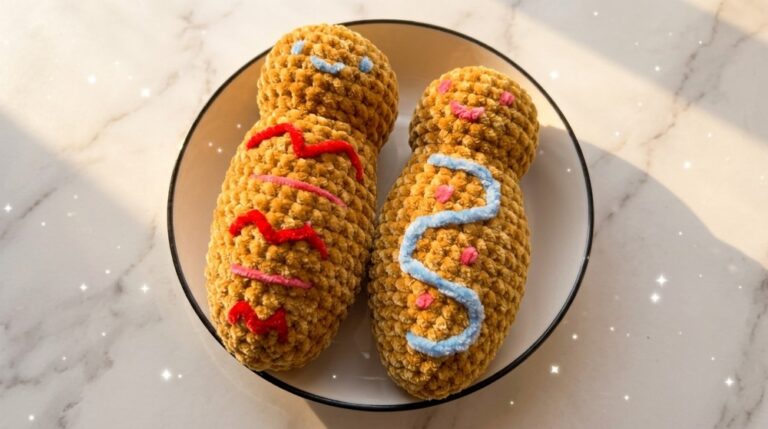Crochet Bread Baby Amigurumi Pattern 6