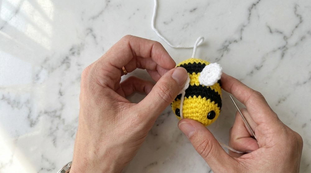 Crochet Bumblebee Amigurumi Pattern 6