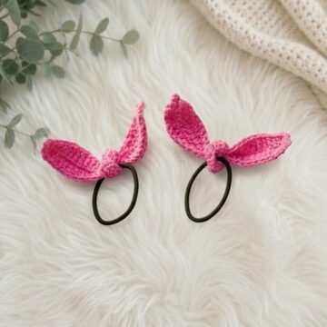 Crochet Bunny Ear Hairband Pattern 6