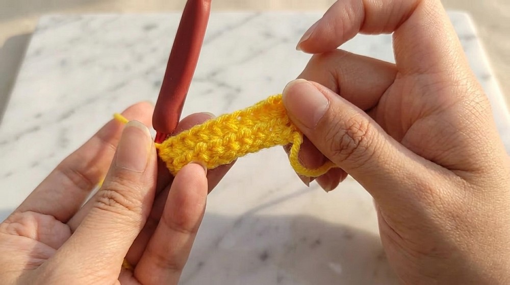 Crochet Burger Keychain Pattern 5