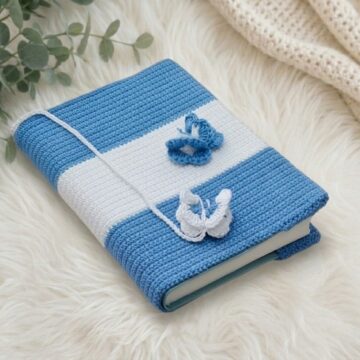 Crochet Butterfly Book Cover Pattern 7