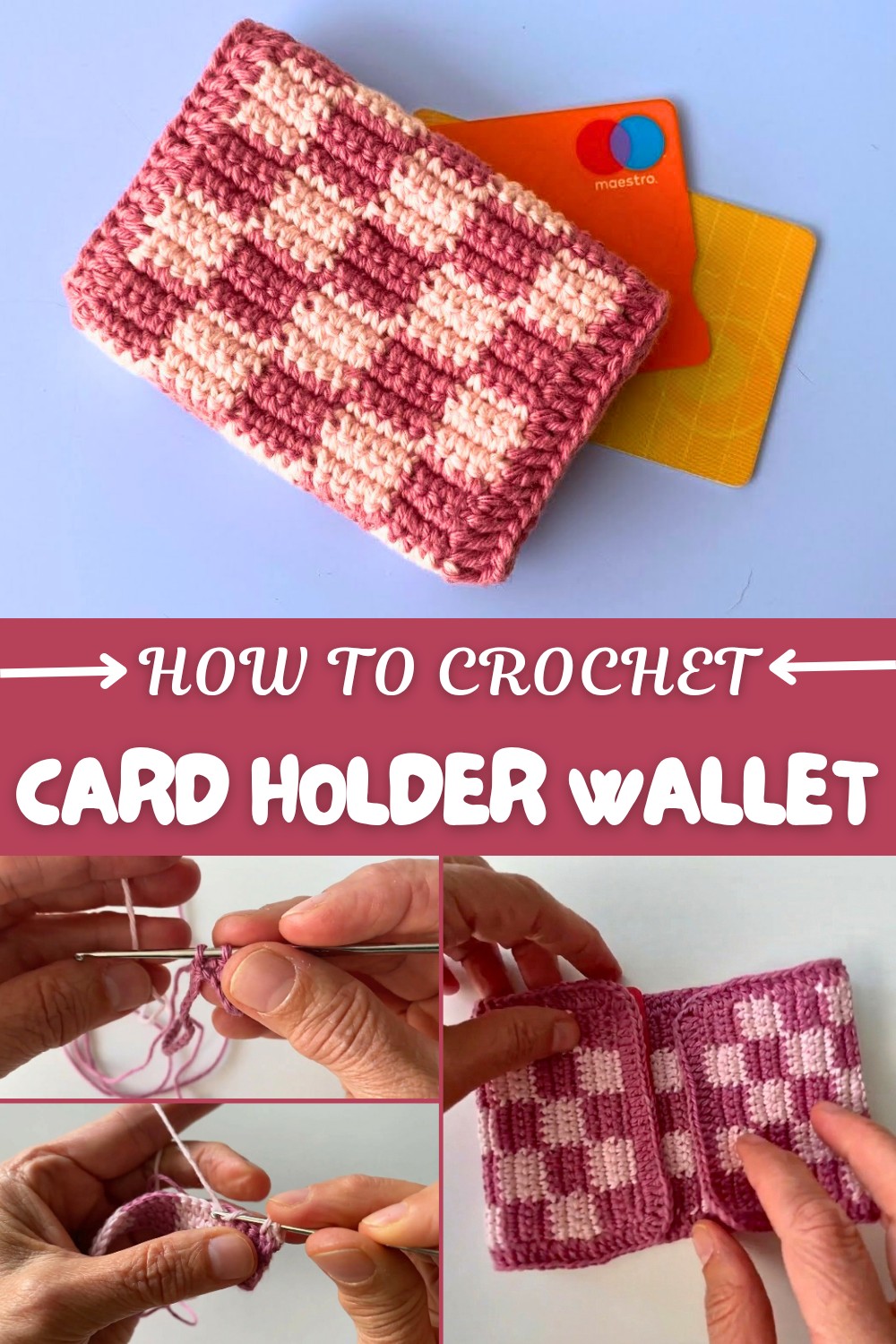 Crochet Card Holder Wallet Pattern