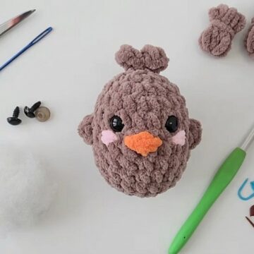 Crochet Chick Amigurumi Pattern 6