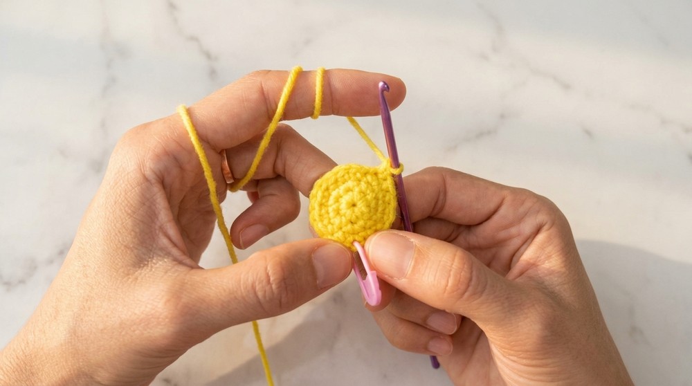 Crochet Chick Keychain Amigurumi Pattern 2