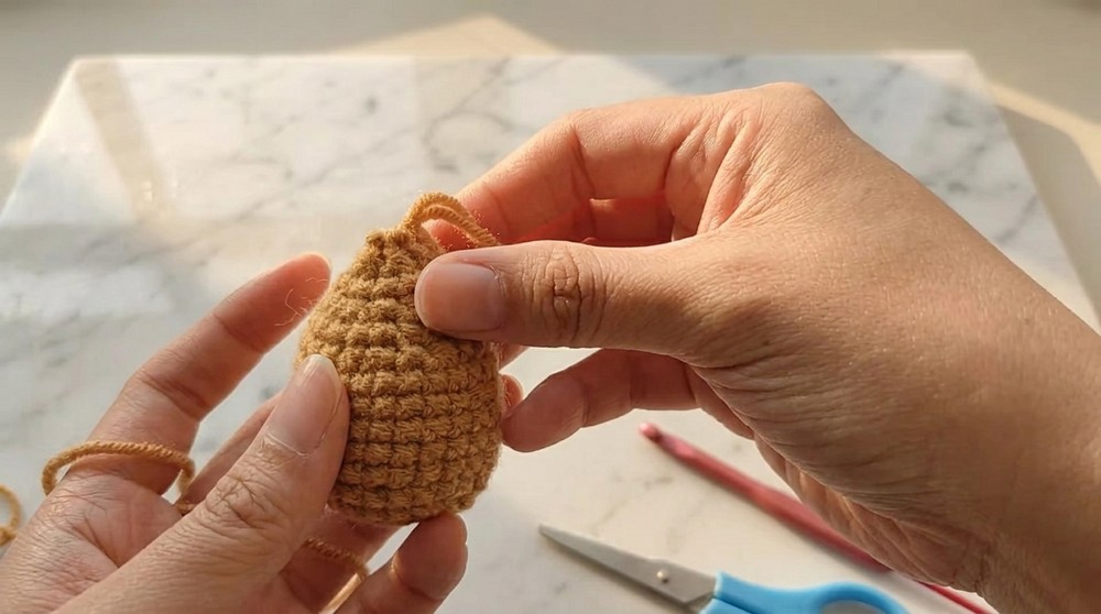 Crochet Chicken Leg Amigurumi Pattern 4