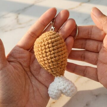 Crochet Chicken Leg Amigurumi Pattern 6