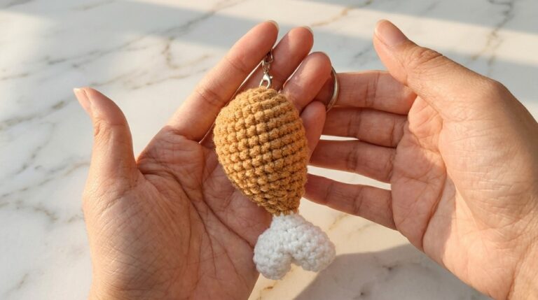 Crochet Chicken Leg Amigurumi Pattern 6