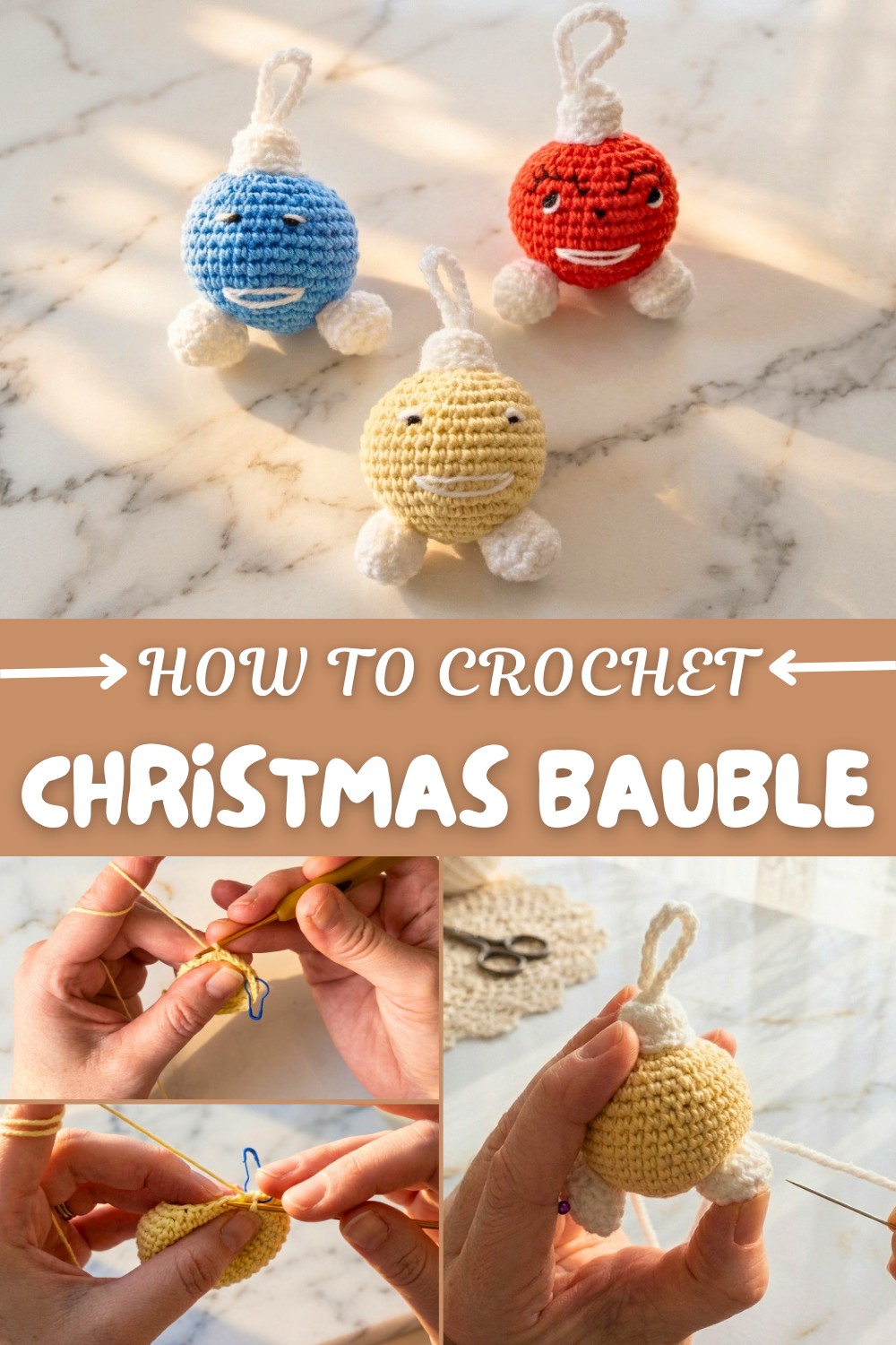 Crochet Christmas Bauble Pattern