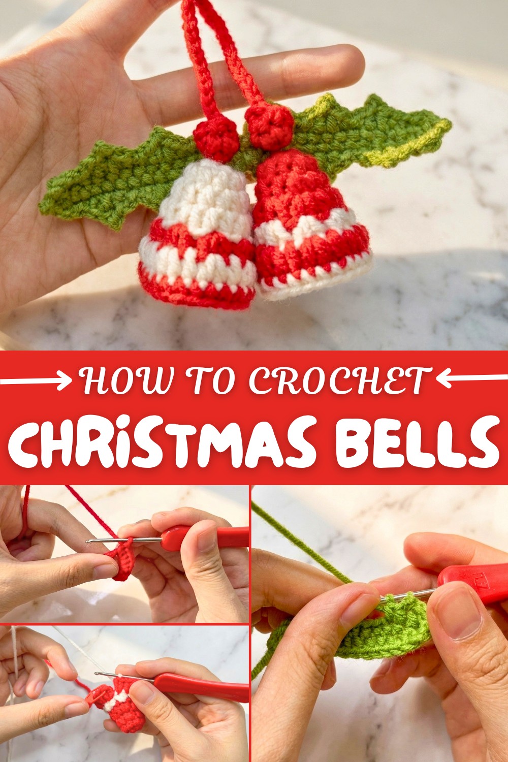 Crochet Christmas Bells Pattern