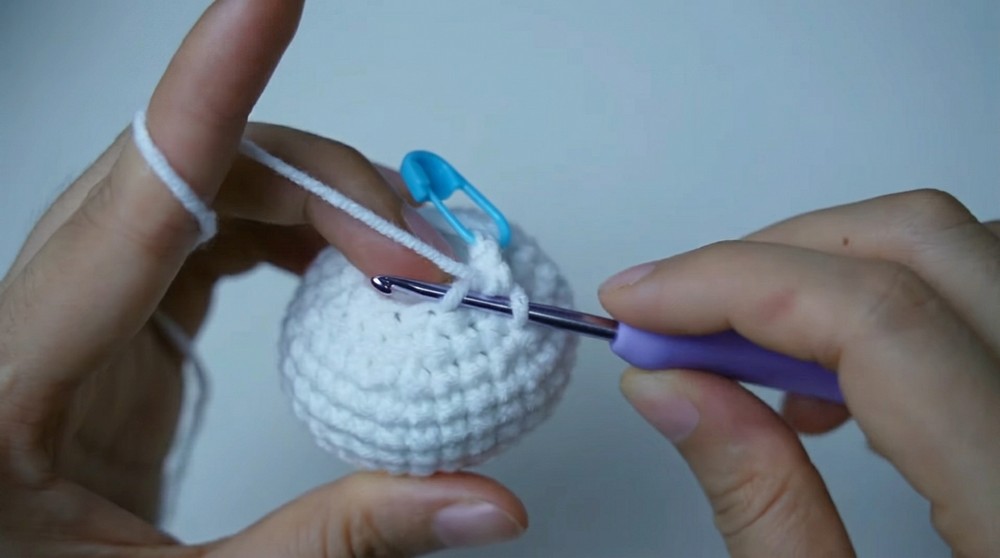 Crochet Christmas Snowman Pattern 3