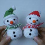 Crochet Christmas Snowman Pattern 7