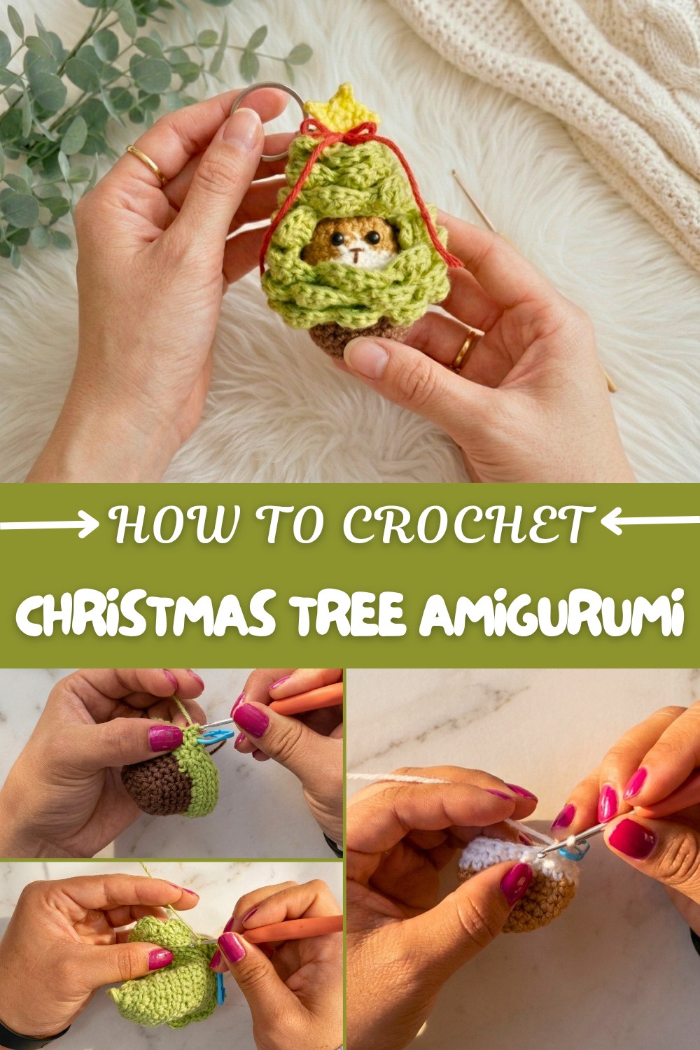 Crochet Christmas Tree Amigurumi Pattern