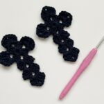 Crochet Cross Granny Square Pattern 6