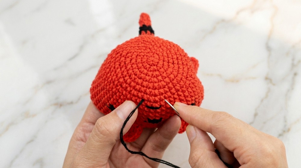 Crochet Double Sided Tiger Pattern 6