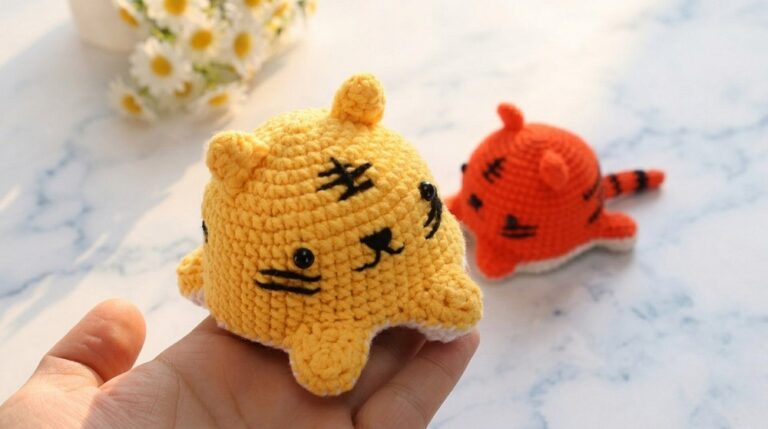 Crochet Double Sided Tiger Pattern 7
