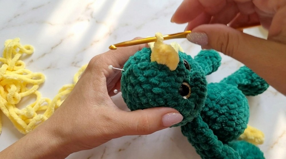 Crochet Dragon Amigurumi Pattern 5
