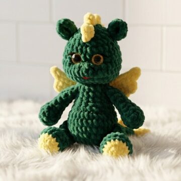 Crochet Dragon Amigurumi Pattern 6