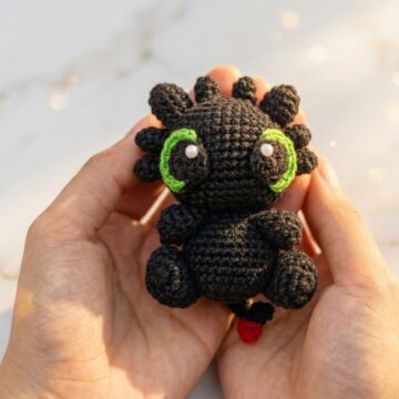 Crochet Dragon Amigurumi Pattern 7