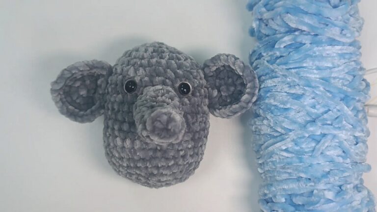 Crochet Elephant Amigurumi Pattern 7