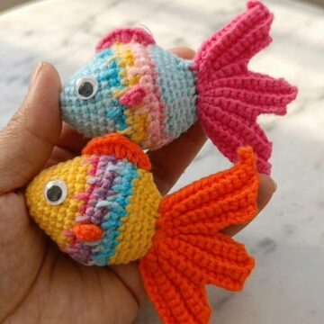 Crochet Fishes Amigurumi Pattern 7