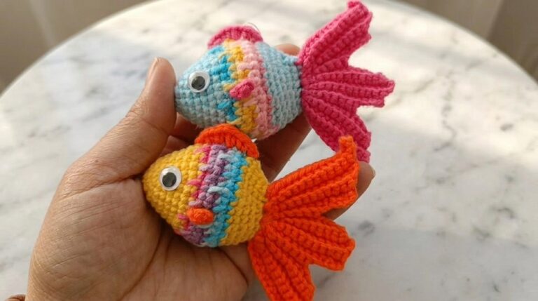 Crochet Fishes Amigurumi Pattern 7