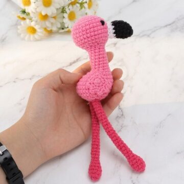 Crochet Flamingo Amigurumi Pattern 7