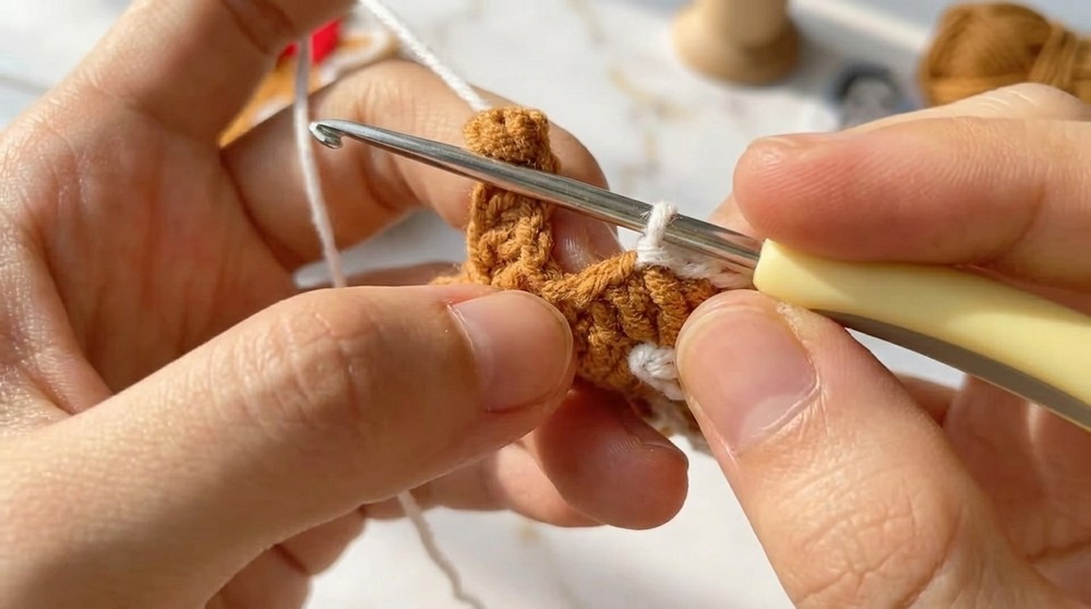 Crochet Gingerbread Man Pattern 4