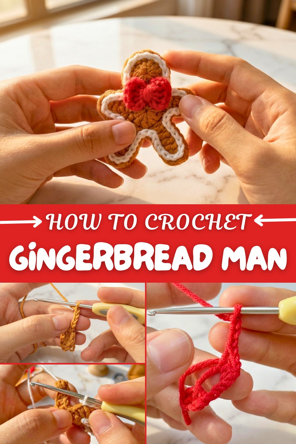 Crochet Gingerbread Man Pattern