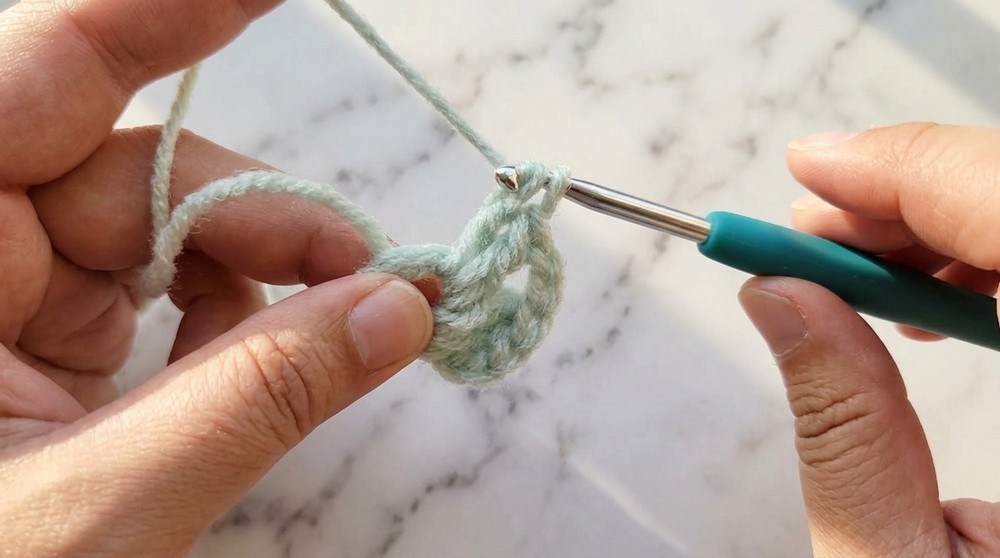 Crochet Granny Square Flower Pattern 2