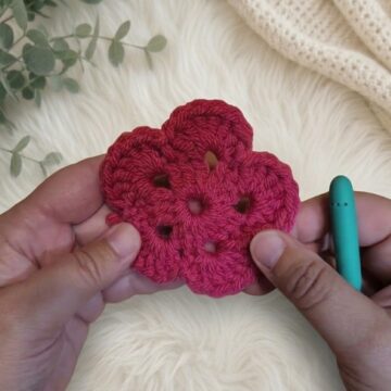 Crochet Granny Square Flower Pattern 5