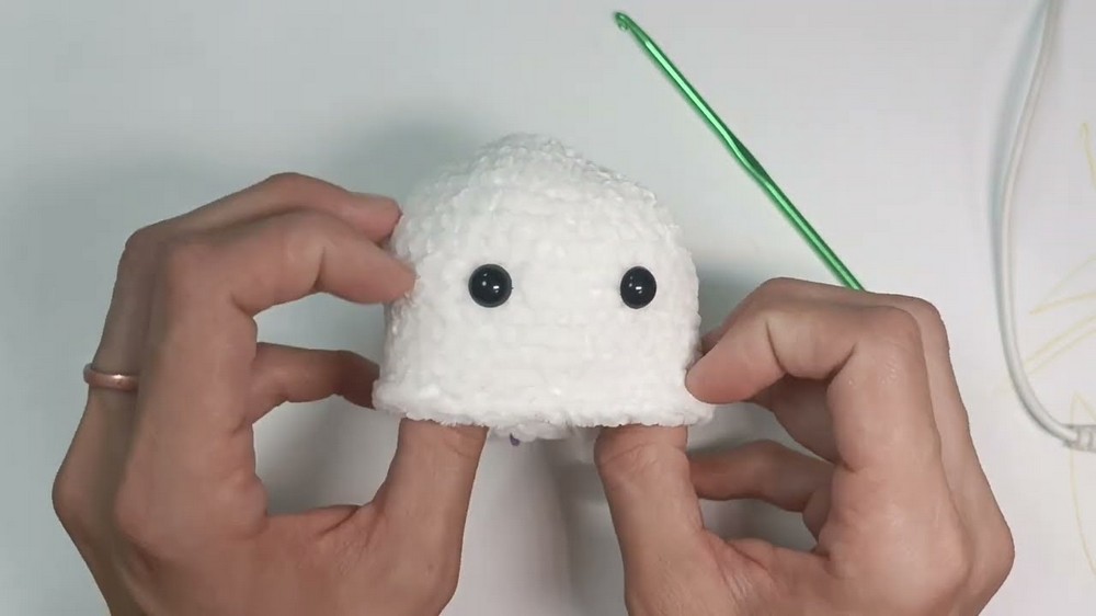 Crochet Halloween Ghost Pattern 3