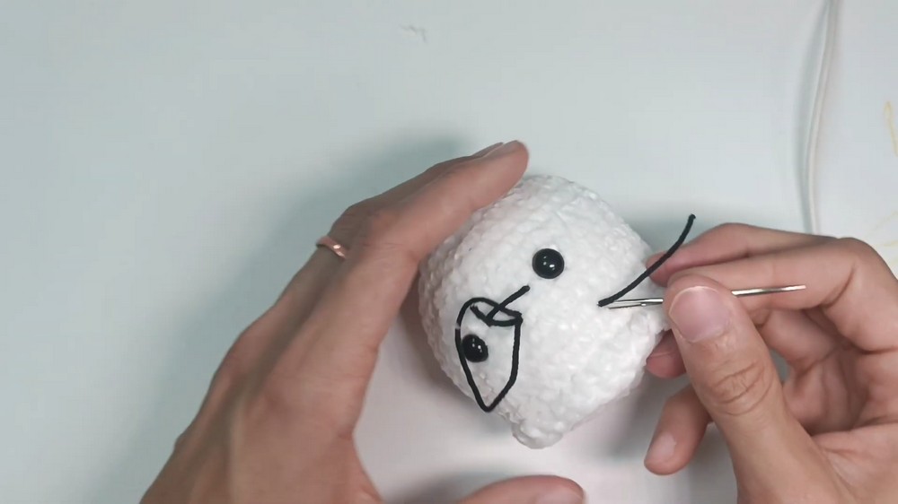 Crochet Halloween Ghost Pattern 5
