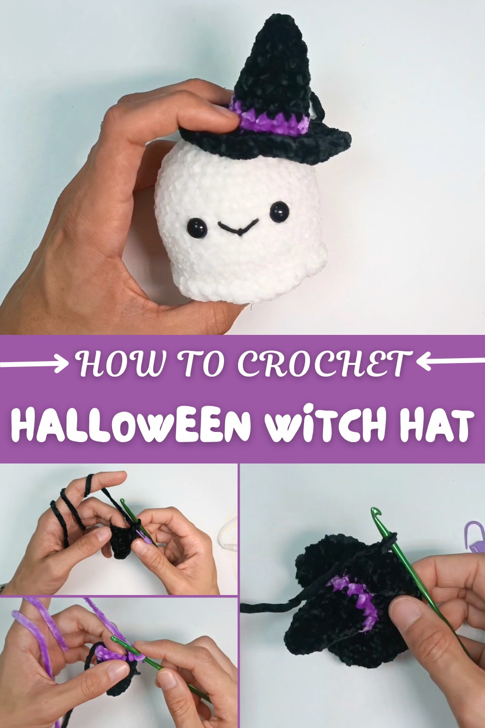 Crochet Halloween Witch Hat Pattern