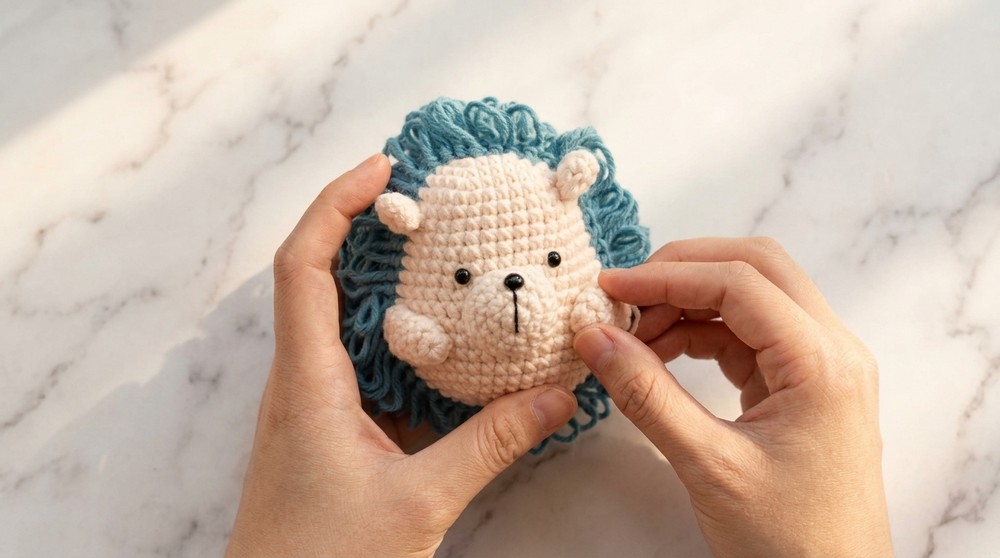 Crochet Hedgehog Amigurumi Pattern 7