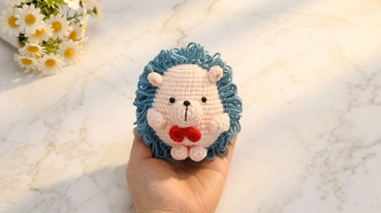 Crochet Hedgehog Amigurumi Pattern 8