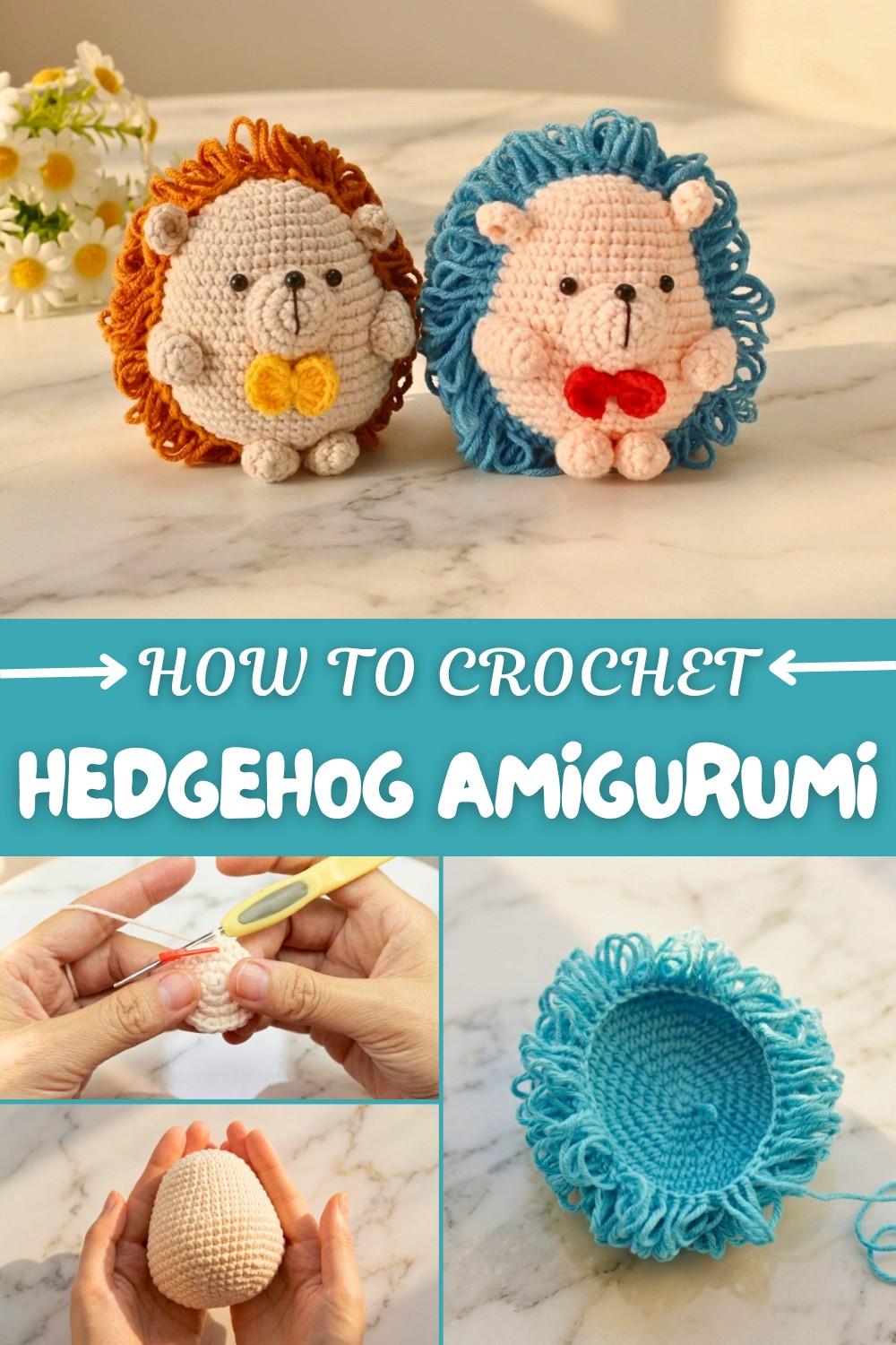Crochet Hedgehog Amigurumi Pattern