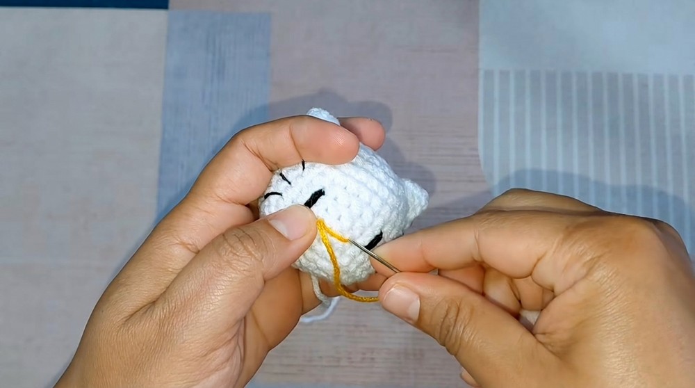 Crochet Kitty Amigurumi Cake Pattern 3