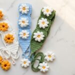 Crochet Korean headband Pattern 7
