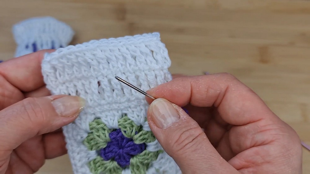 Crochet Lavender Fragrance Pouch Pattern 5