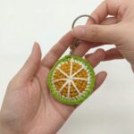 Crochet Lime Keychain Pattern 6