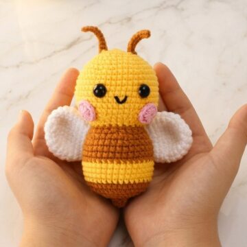 Crochet Little Bee Amigurumi Pattern 7