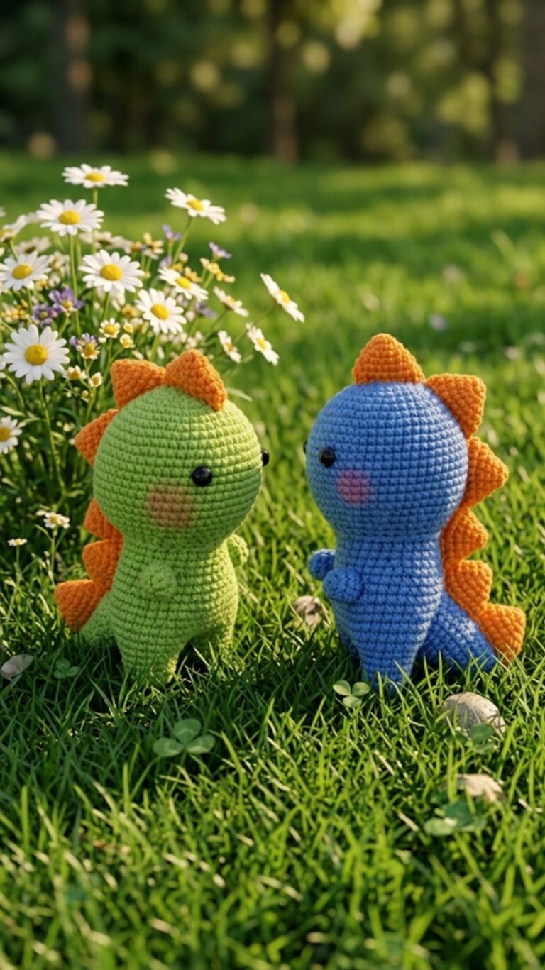 Crochet Little Dinosaur Amigurumi Pattern 6