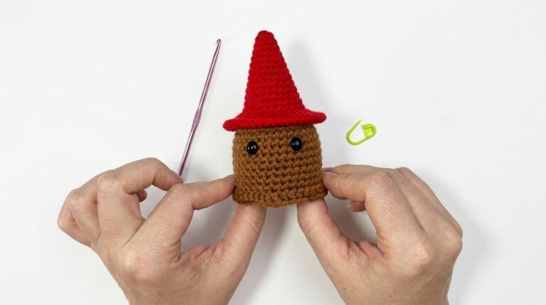 Crochet Little Ghost Pattern 6