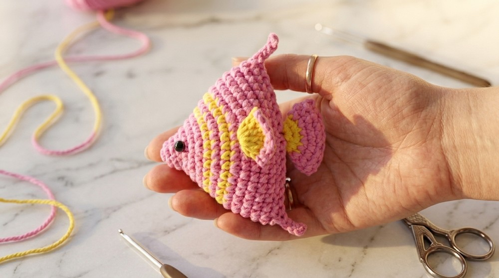 Crochet Little Sea Fish Pattern 6