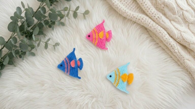Crochet Little Sea Fish Pattern 7
