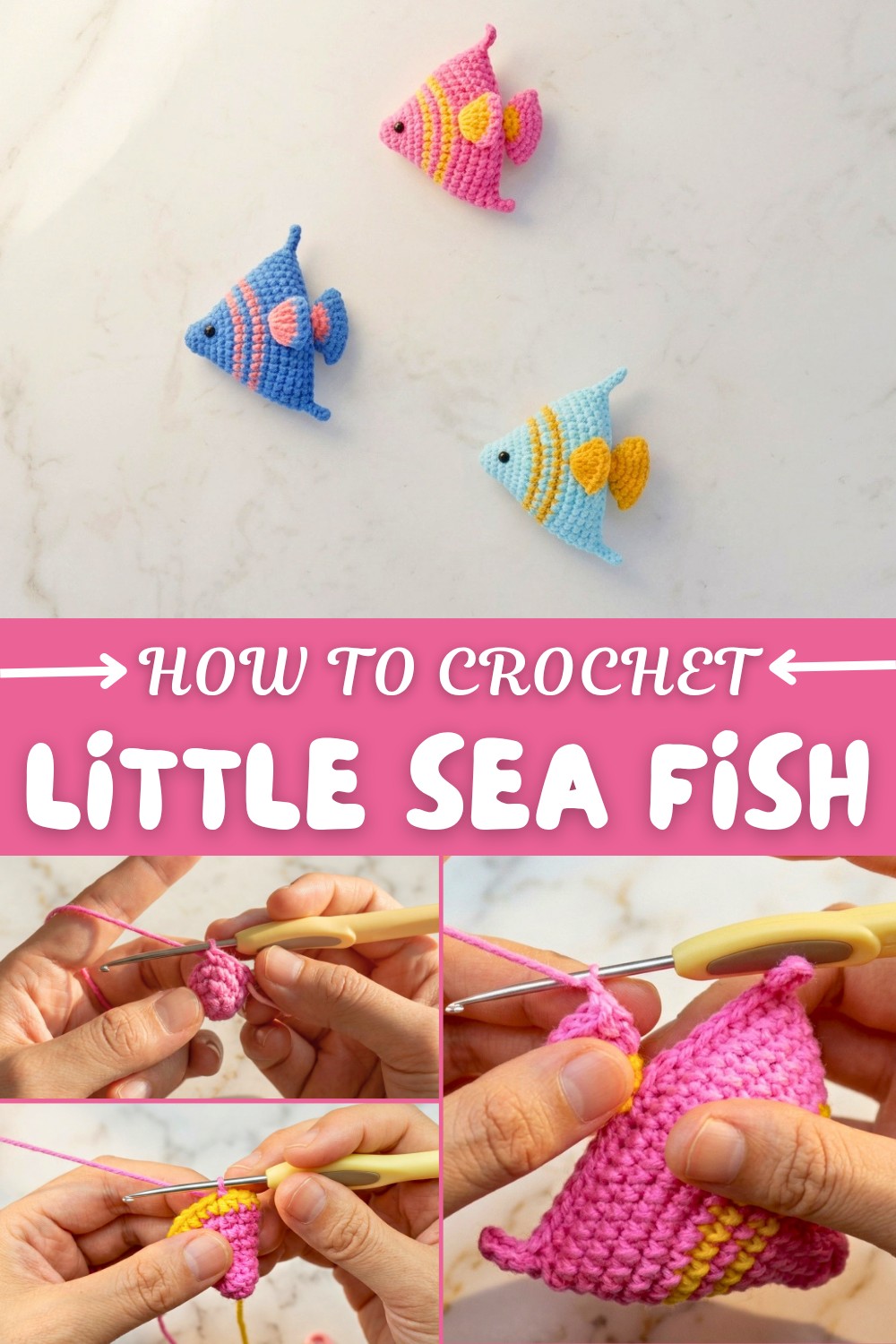 Crochet Little Sea Fish Pattern