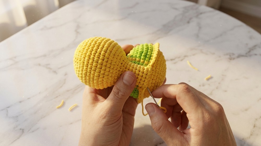 Crochet Little Turtle Amigurumi Pattern 6
